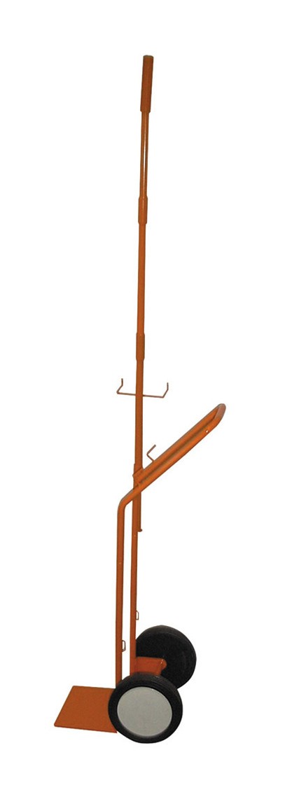 Flaschenwagen mit flexibler Schlauchführung Maße: ca. 55 x 50 x 230 cm