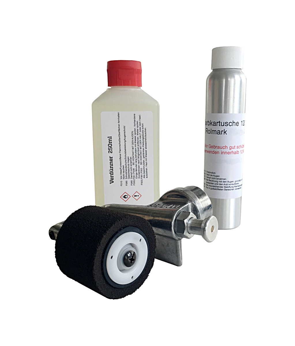 Rolmark - Express Set 4 cm Farbe: Schwarz