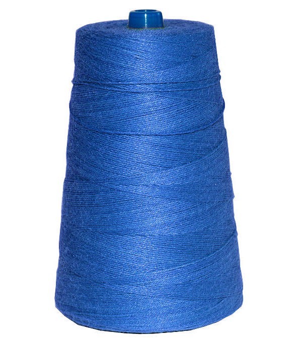 Nähgarn | Polyestergarn 4-fach "BLAU" für Sackzunähmaschine (Knäuel á 200 g)