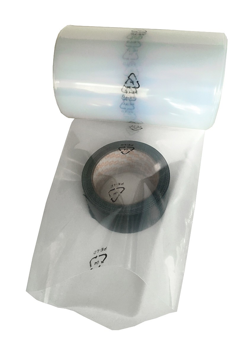 Schlauchfolie, transparent 300 x 0,05 mm, Rolle á 500 m