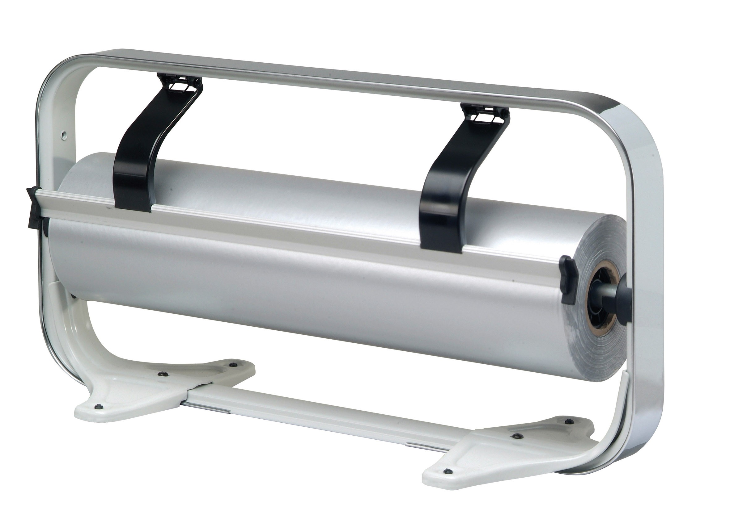 STANDARD, Tischabroller 151, Rollenbreite 75 cm, glatte Abreißkante (verchromt)