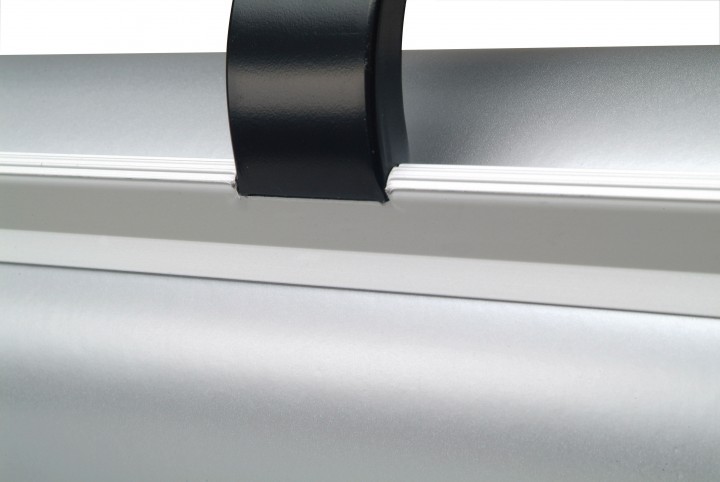 STANDARD Wandabroller 152, diverse Rollenbreiten, hellgrau lackiert, Papier