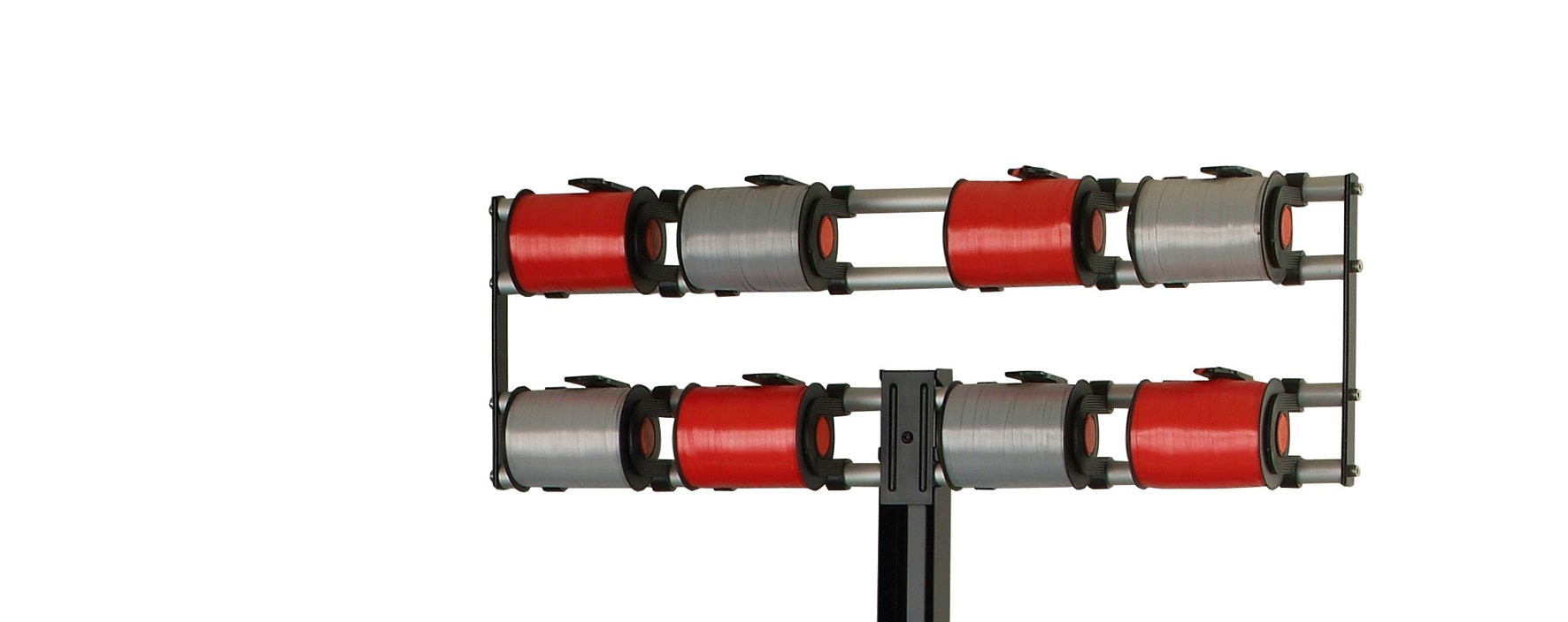 Multi-ZAC Aufsatzabroller für 8 Spulen mit Abschneider (Breite 740 mm)