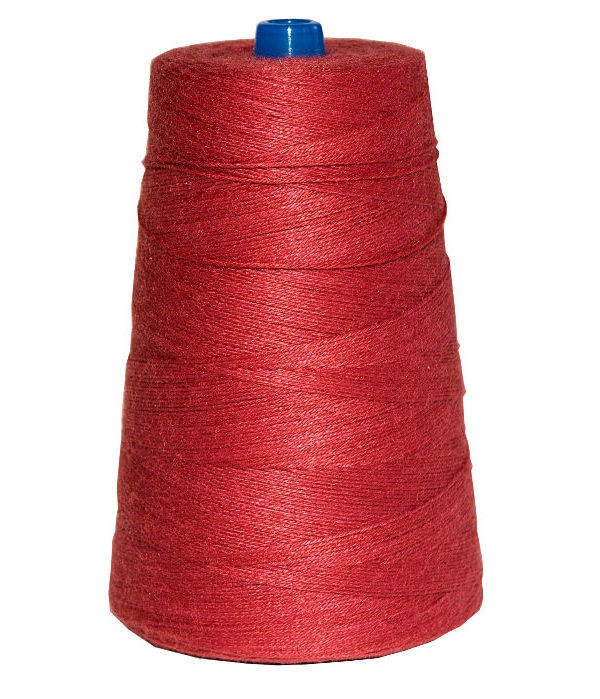 Nähgarn | Polyestergarn 4-fach "ROT" für Sackzunähmaschine (Knäuel á 200 g)