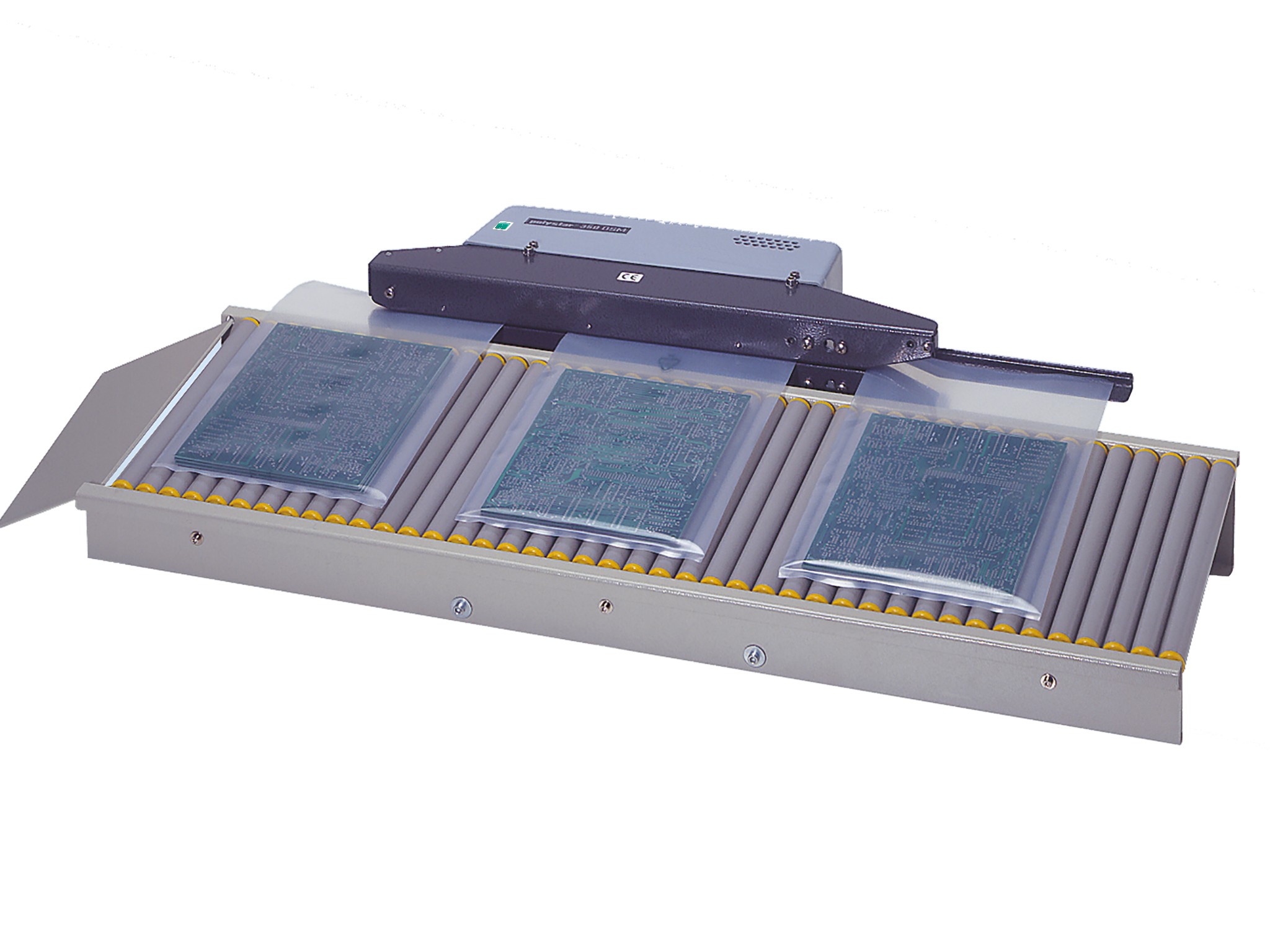 Polystar® Durchlaufschweißmaschine 350/5 DSM zum kontinuierlichen Verschweißen
