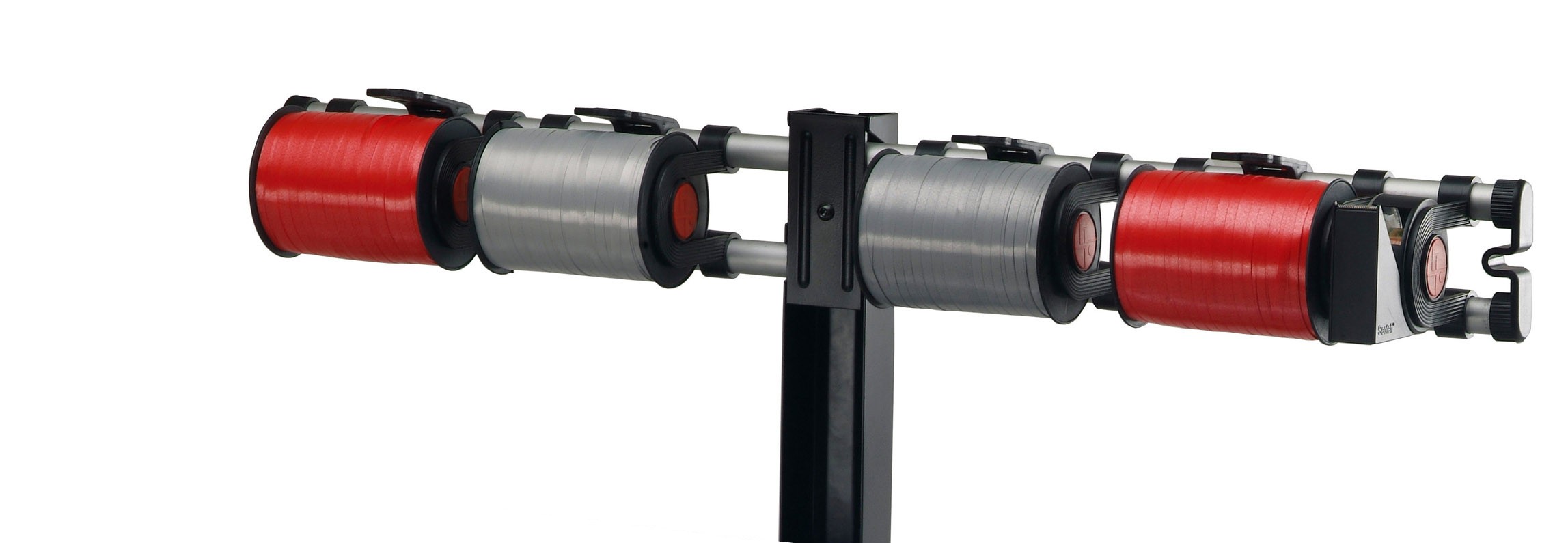 Multi-ZAC Aufsatzabroller für 4 Spulen mit Abschneider (Breite 740 mm)