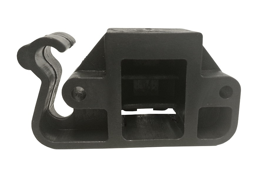 Kunststoffhalterung für Rollenständer Mod. 350 (schwarz)