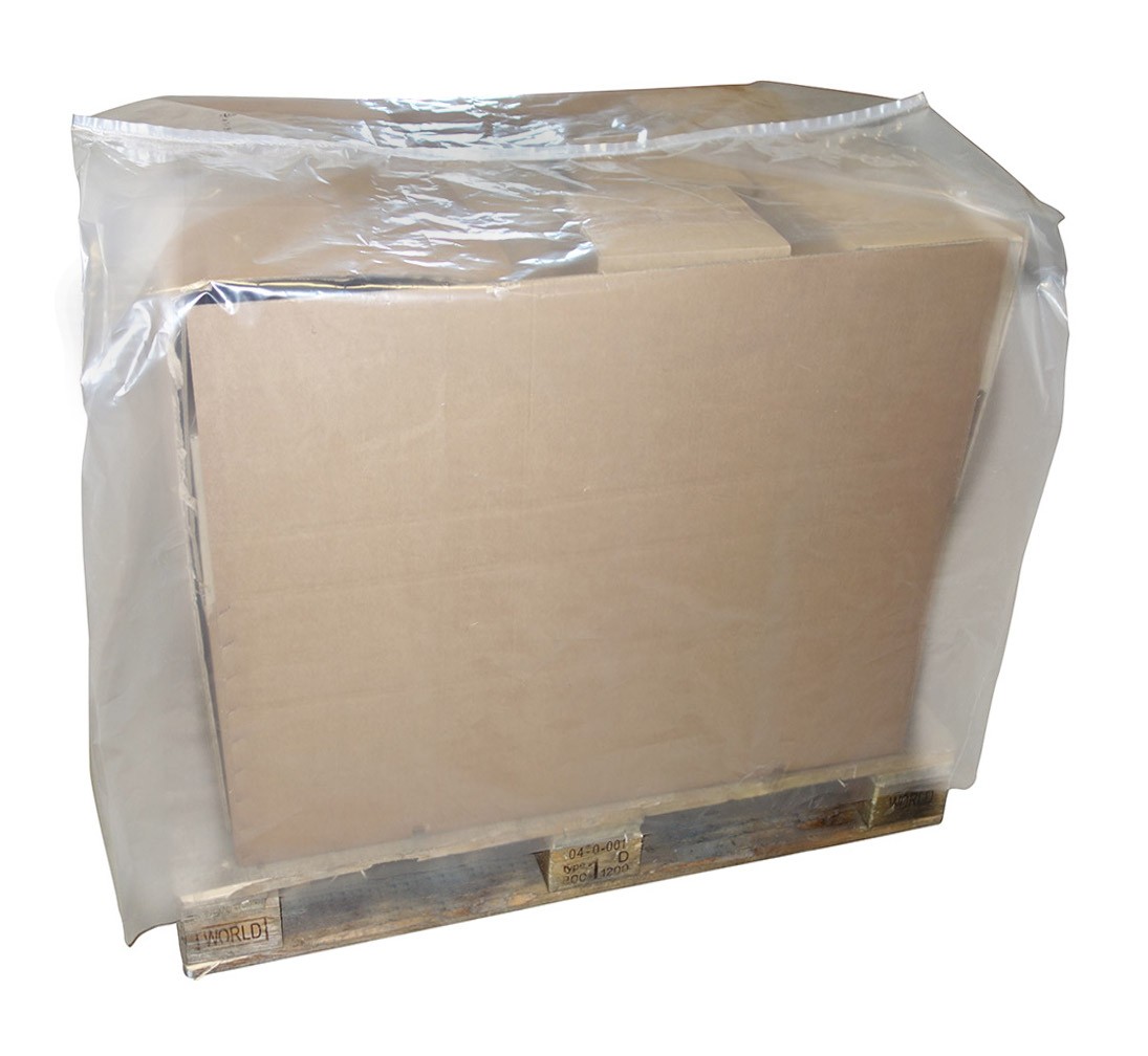 PE-Schrumpfhaube transparent 1.250/850 x 1.600 x 0,125 mm