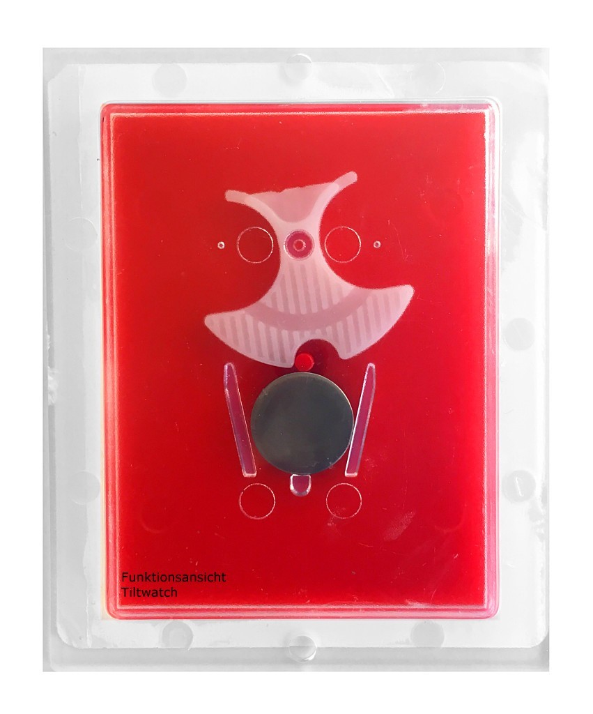 Kippindikator Tiltwatch Format: 75 x 60 x 5 mm