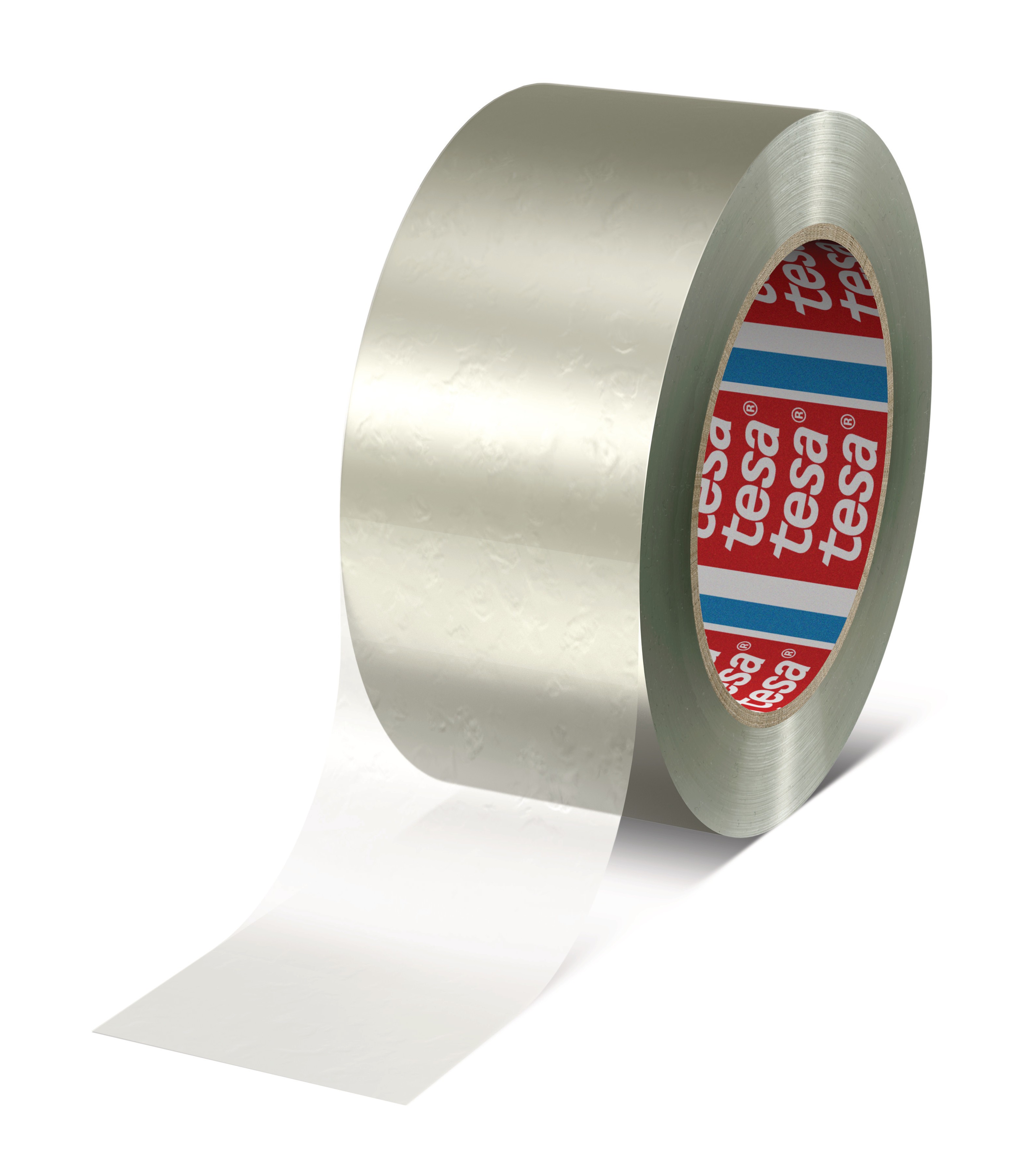 tesa 60412 70% PCR Recycled PET Packaging Tape 50 mm / 66 m, transparent