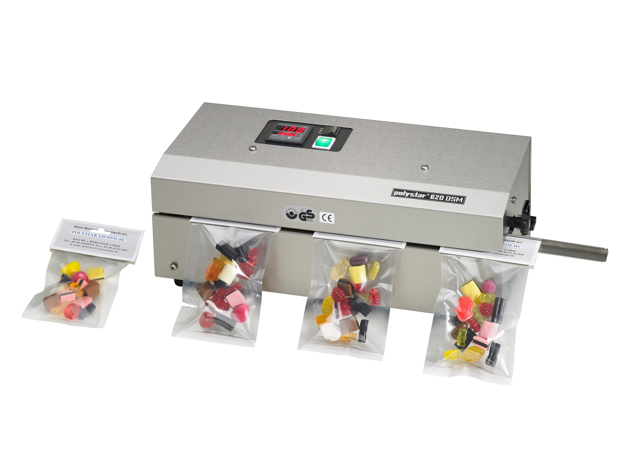 Polystar® Durchlauf-Schweißmaschine 620 DSM für Verbundfolien