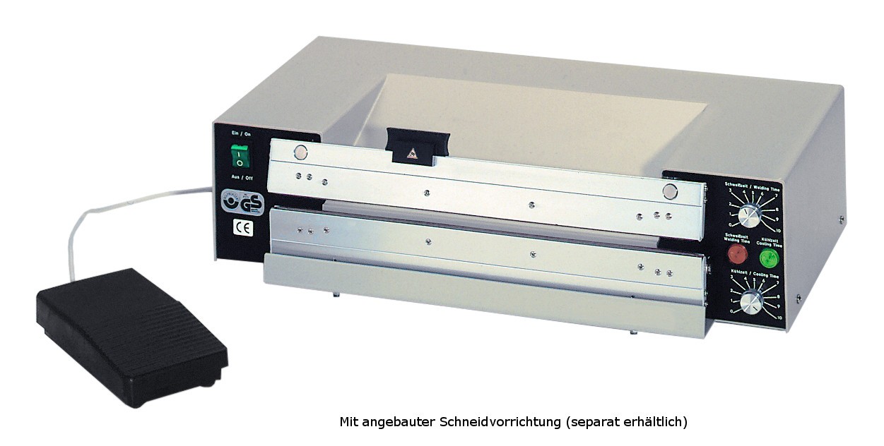 Polystar® Tischschweißgerät 601 M Arbeitsbreite 600 mm mit Fußdrucktaster