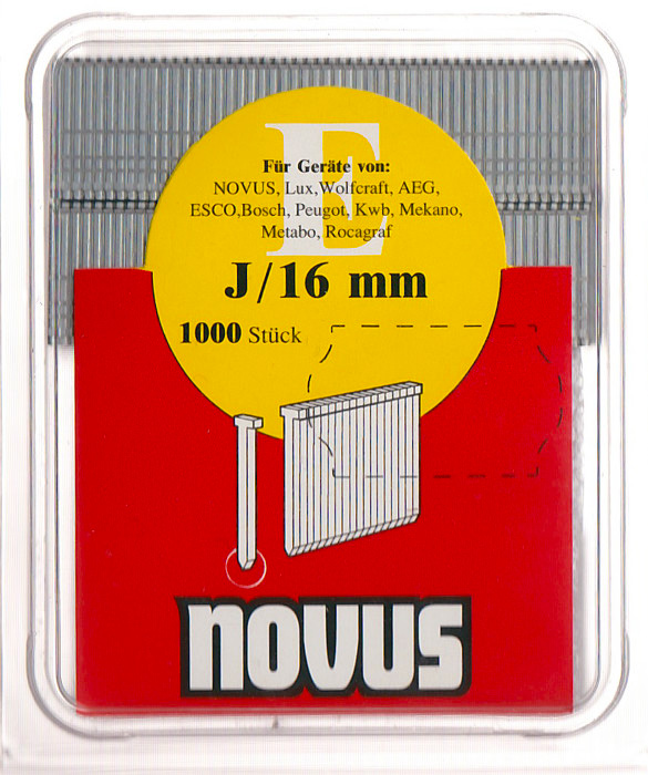 Nagel J 16mm 1000Stück NOVUS