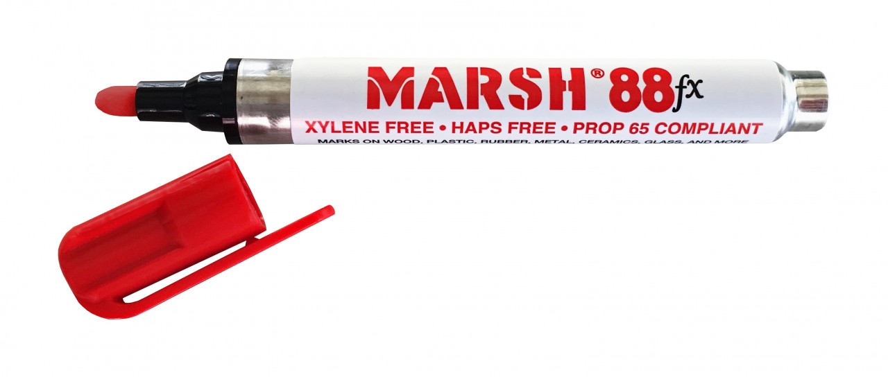 Signierstift MARSH M88FX, rot
