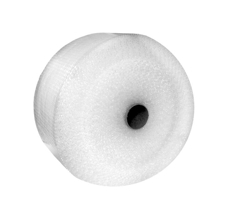 Luftpolsterfolie auf Rolle 25 cm (250 mm) breit, 100 m lang - aus reinem  Polyethylen, 100% recyclebar